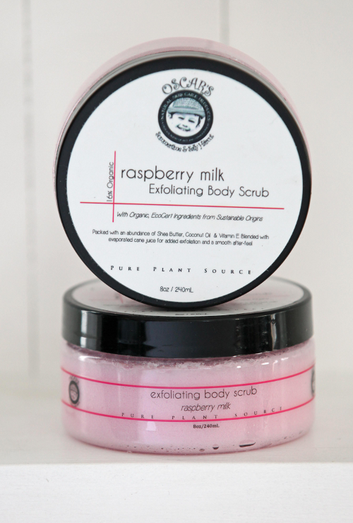 Oscar's Summertime & Sally Hair Cut Exfoliating Body Scrub